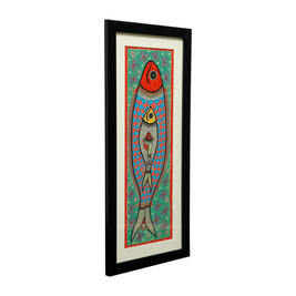 Fish Art - Madhubani Painting