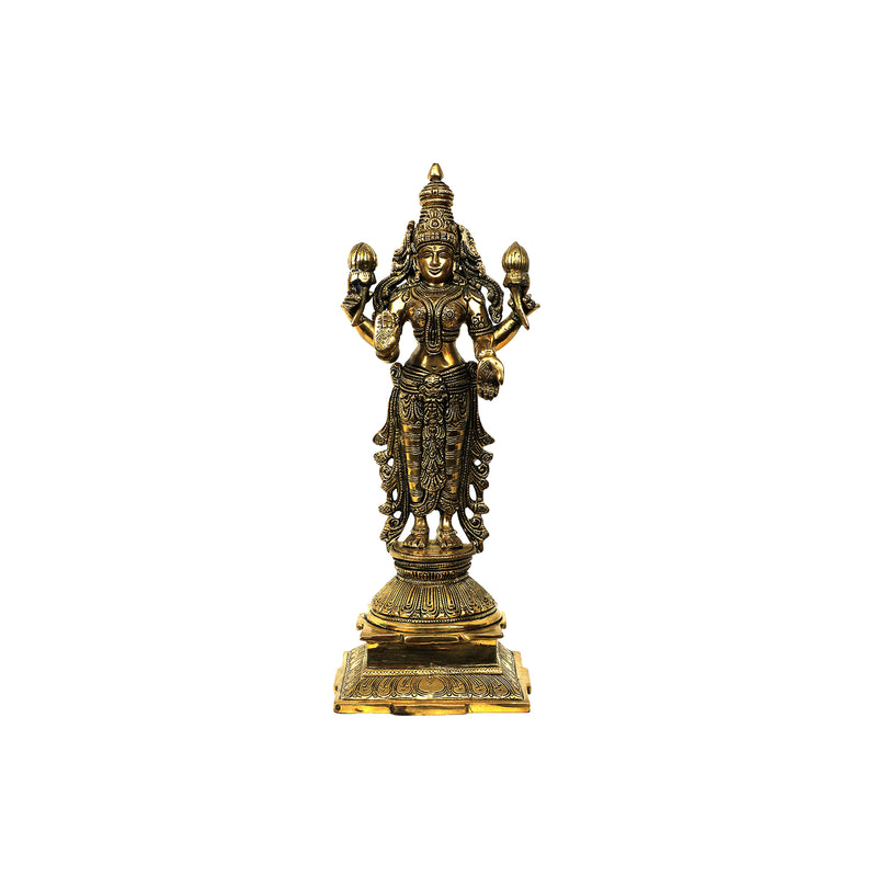 Brass Maha Lakshmi Standing