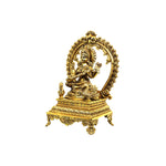 Brass Goddess Saraswathi