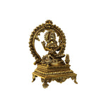 Brass Goddess Saraswathi