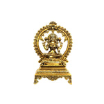 Brass Goddess Sitting Lakshmi