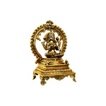 Brass Goddess Sitting Lakshmi