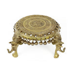 Brass Elephant Leg Stool