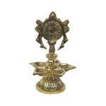 Shanku Chakra With 5 Diya