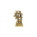 Brass Tree Cow Krishna