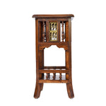 small teak table