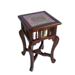 teak wood centre table