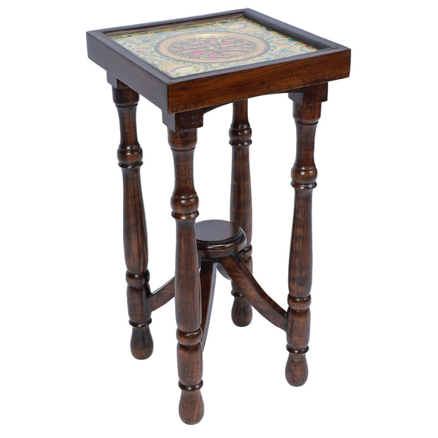 Vintage Teak Wood Table | Handcrafted Classic Furniture