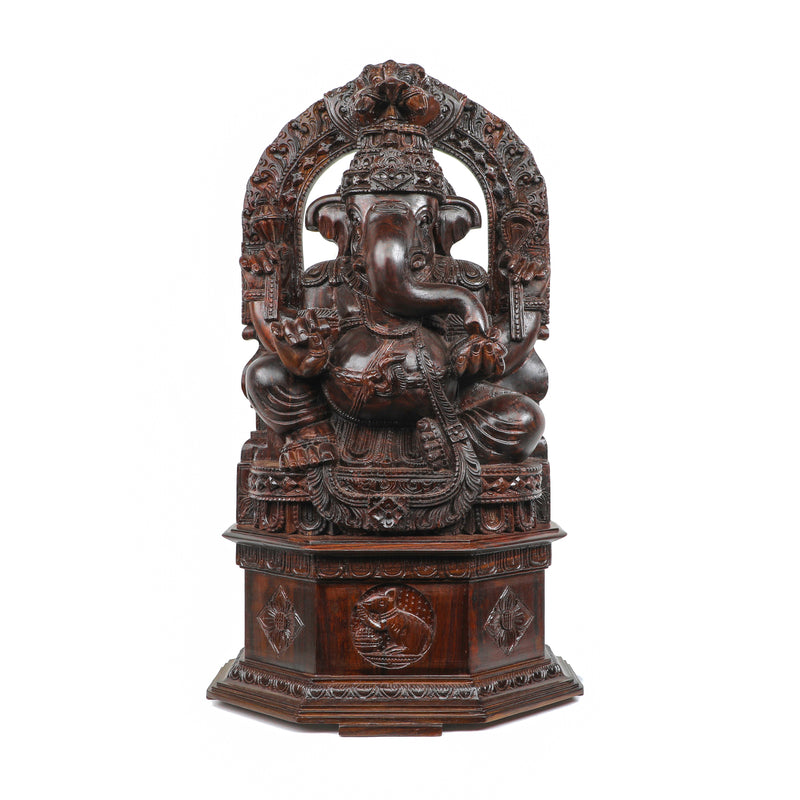 Rose Wood  Ganesha