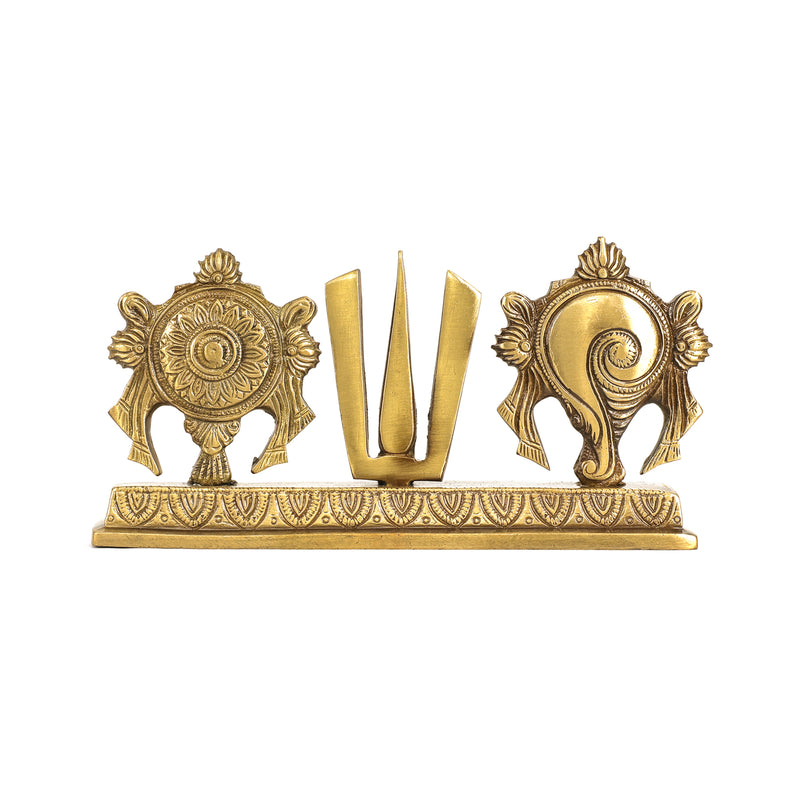 Brass Shanku Chakra