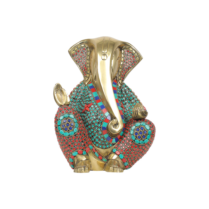 Brass Modern Ganesh