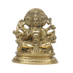 Brass Panchamukhi Hanuman