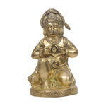Brass Hanuman Sitting Idol