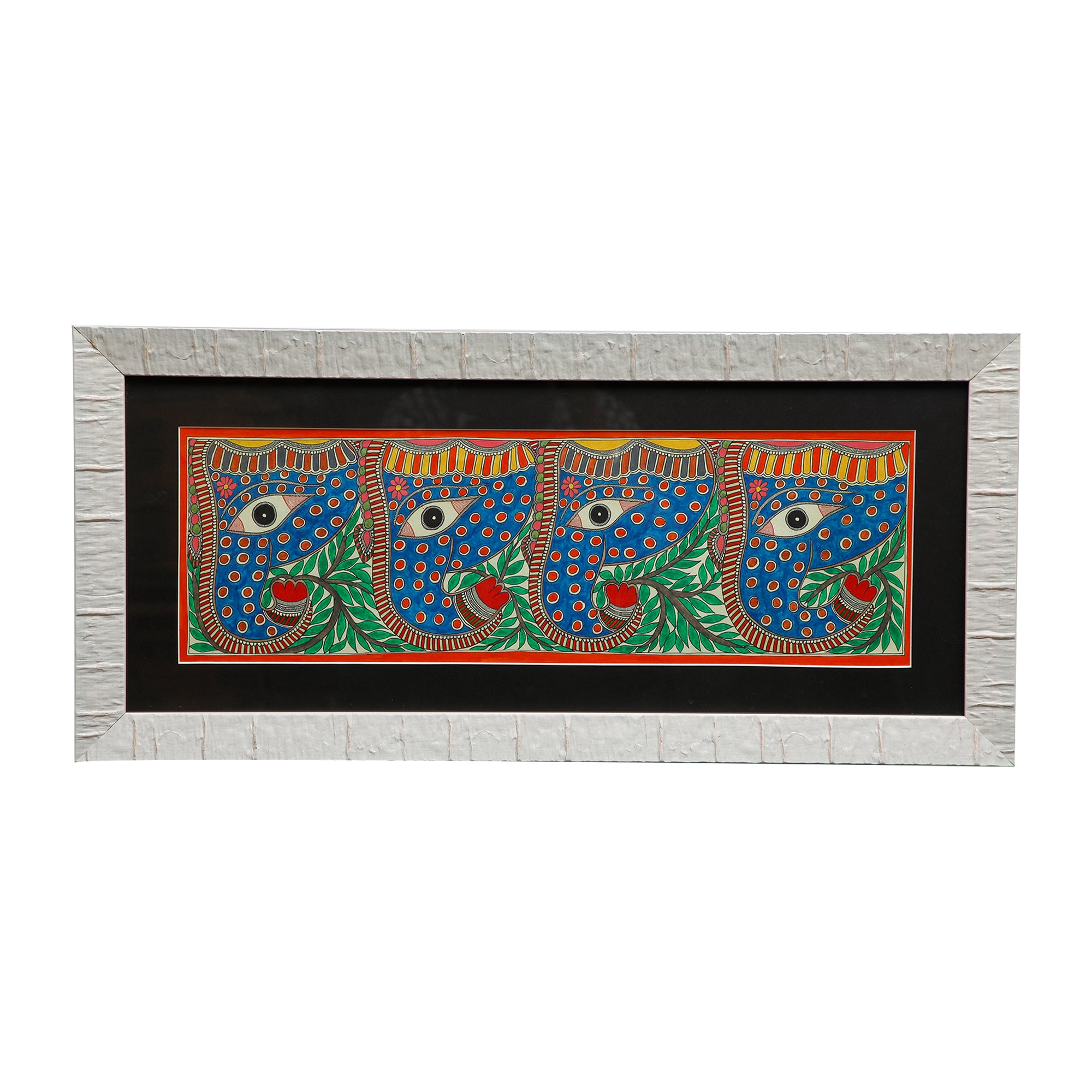 Elephant Art - Madhubani Panting