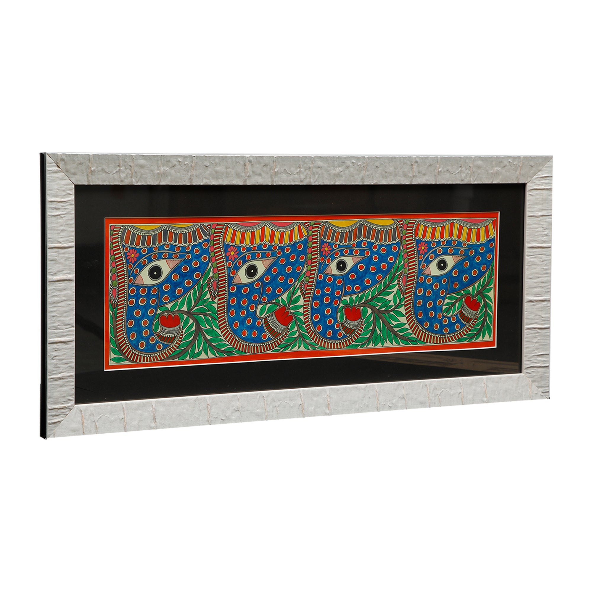 Elephant Art - Madhubani Panting