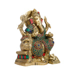 Brass Antique Ganesh