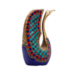 Brass Swan Stone Work