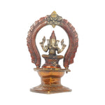 Brass Ganesh Deepa