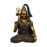 Barss Shiva Sitting with Stone Work
