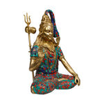 Barss Shiva Sitting with Stone Work