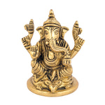Ganesha Sitting On Base