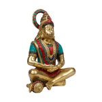 Brass Hanuman Sitting