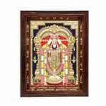 Lord Balaji Tanjore Painting - Raga Arts