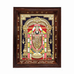 Lord Balaji Tanjore Painting - Raga Arts