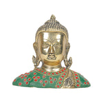 Brass Buddha Stone Work