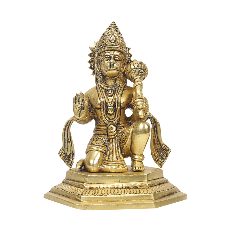 Brass Hanuman Idol