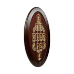 Dashavatara Oval With Wooden Frame