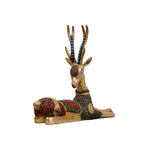 Brass Deer Statue
