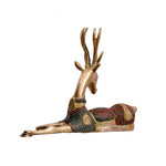 Brass Deer Statue