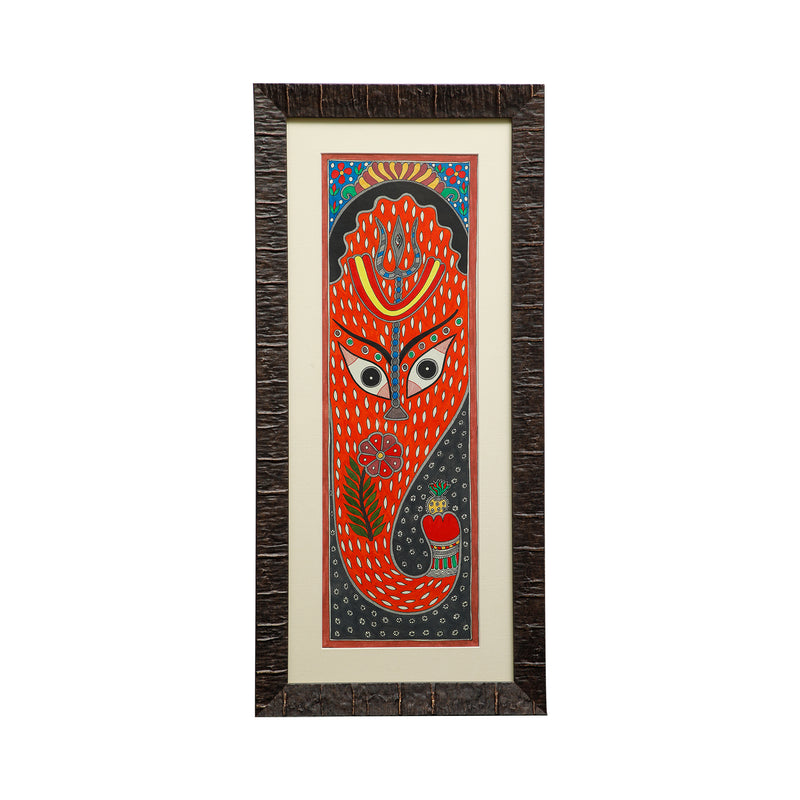 Lord Ganesha Art - Madhubani Panting