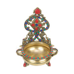 Brass Carving Urli Stone Work