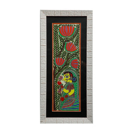 Traditionally Lady Art - Madhubani Panting