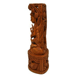 Hand Carved Wooden Buddha Statue ragaarts.myshopify.com