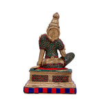 Brass Parvati Sitting
