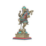 Brass Dancing Ganesha