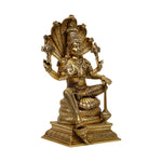 Brass Nag Vishnu