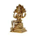 Brass Nag Vishnu