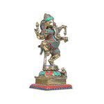 Brass Dancing Ganesha