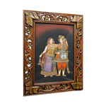 Lady with Musician Canvas Painting