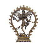 Brass Nataraja Oval