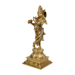 Brass Krishna Standing Idol