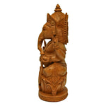 Ganesha Sitting on Lotus ragaarts.myshopify.com