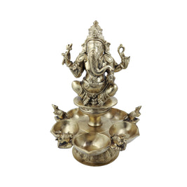 Ganesha Bronze Idol