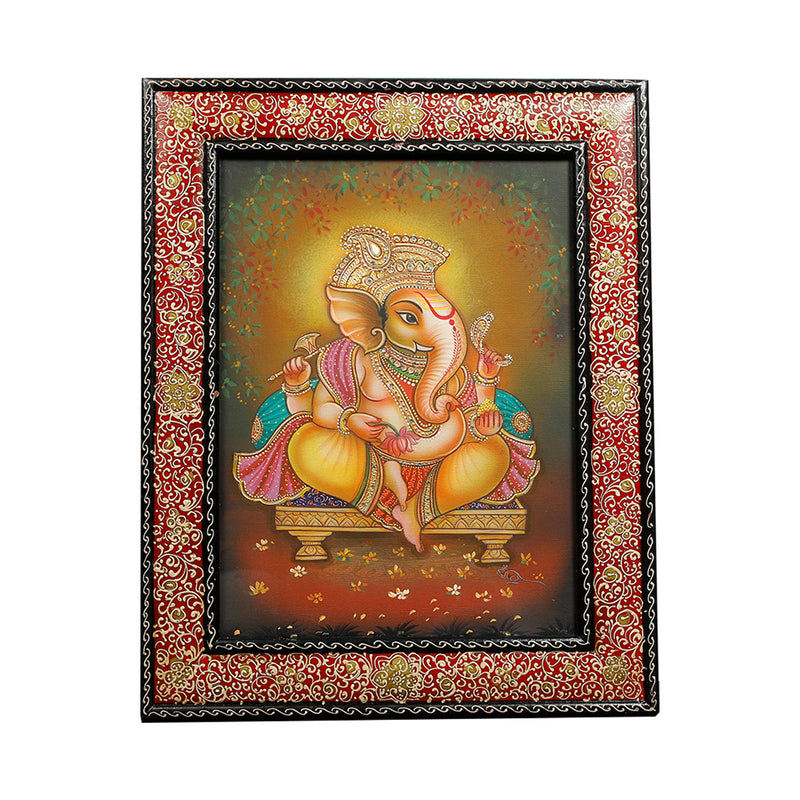 Lord Ganesha Canvas Painting