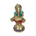 Brass Musical Ganesha