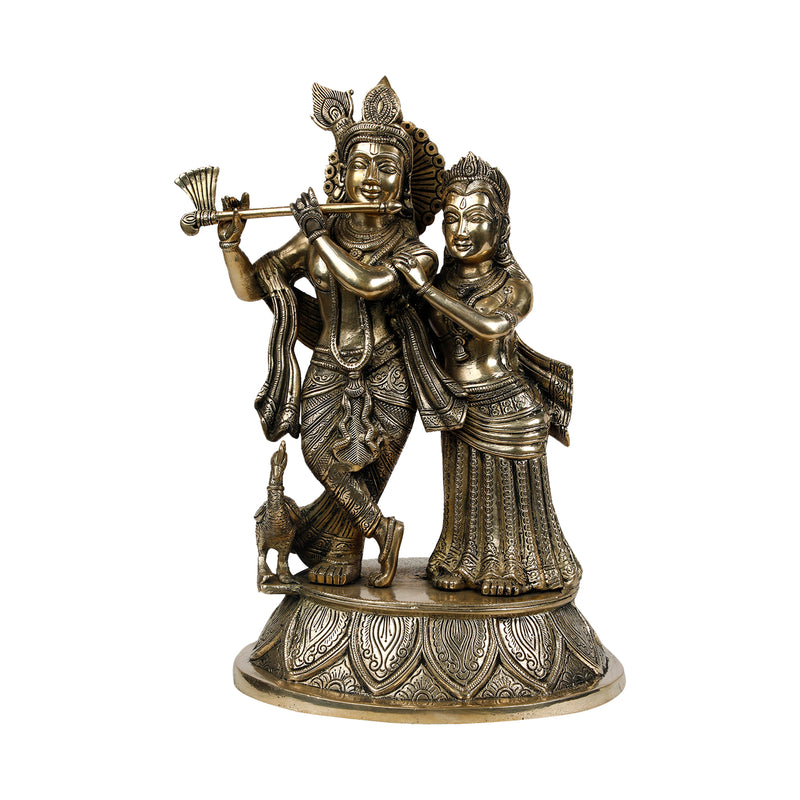 Radha Krishna Standing Idol